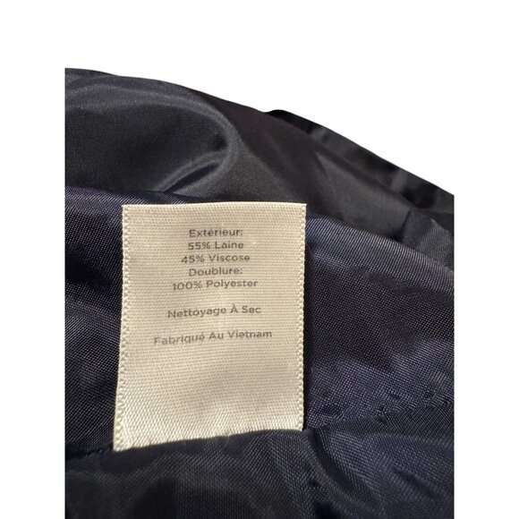 Talbots Petites 2P Plaid Wool Blend Skirt Red & Navy - Picture 6 of 11